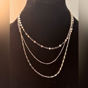 Elegant Gold Layered Necklace